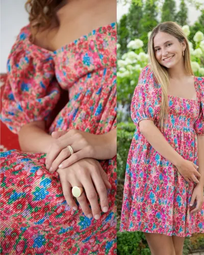 Vestido Zara florido 