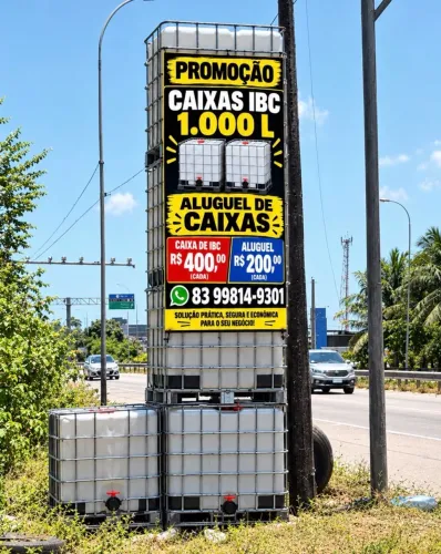 Aluguel de caixas 