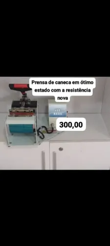 Prensa de canecas 250,00 pra vender logo 