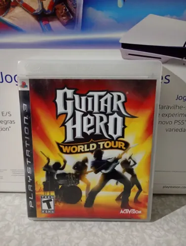 Guitar Hero World Tour PS3 Completo Seminovo