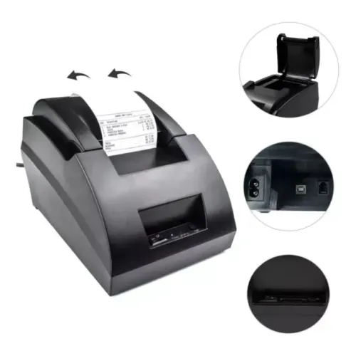 Impressora Térmica USB - 58mm - funciona em diversos programas de delivery