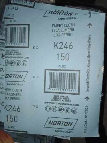 Lixa de ferro vendo 1,50 cada