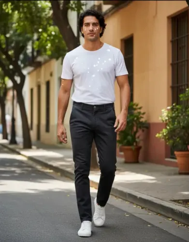 Calça Masculina Marfinno Slim 38