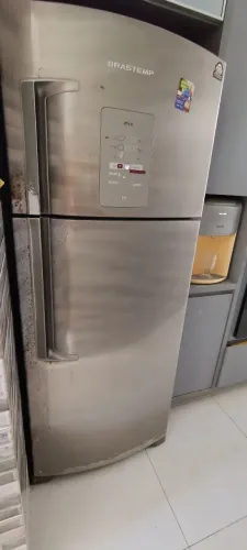 Geladeira Brastemp Ative Inox 441 litros 220V