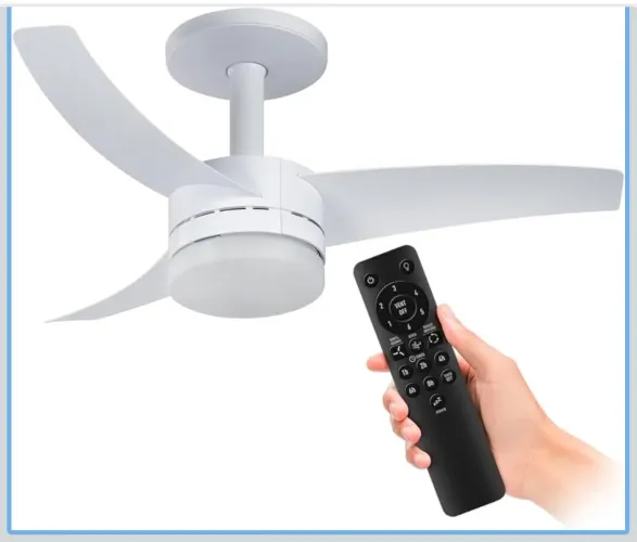 Ventilador de Teto Arno Ultimate Bivolt Branco VX13, 150W, Controle Remoto