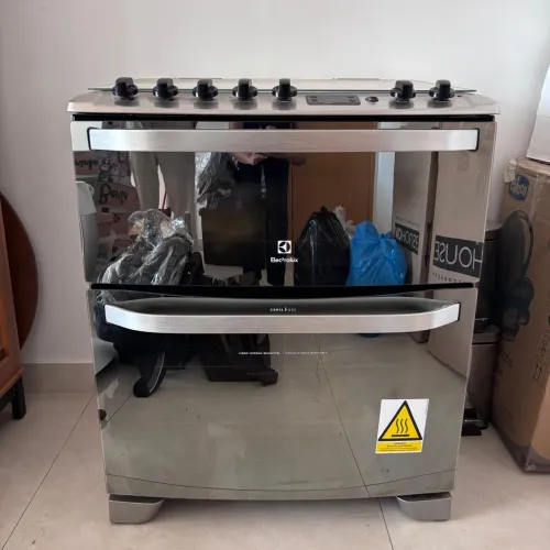 Fogão Electrolux 5 Bocas Forno Duplo
