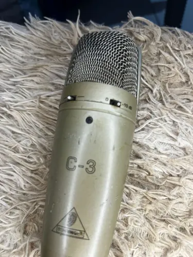 Microfone condensador Behringer C3 aceito trocas 