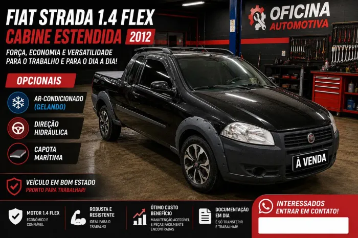 Fiat Strada Working 1.4 MPI Fire Flex 8V CE 2012