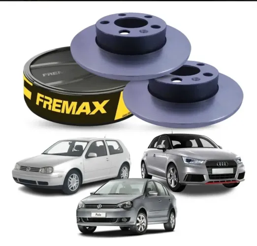 Disco freio do Golf 2005-2014 traseiro sólido 232MM 5 Furos s/cubo BD5601 FREMAX