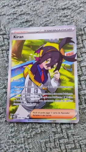 Carta Pokémon Kieran Full art 206/167