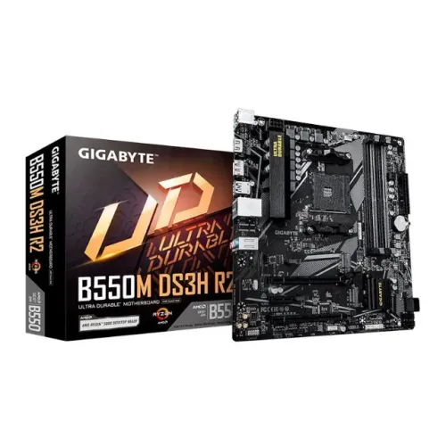Placa Mae Gigabyte B550M DS3H R2, DDR4, Socket AMD AM4, M-ATX, 12x 56,98