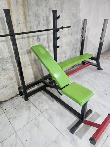 Máquina banco Supino reto e 45 regulável