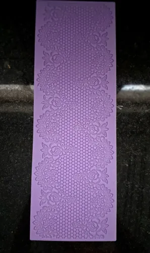 Tapete Renda Silicone tamanho 39x8 cms