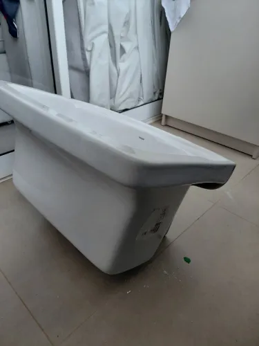 TANQUE DE LOUÇA BRANCO PARA LAVANDERIA INCEPA