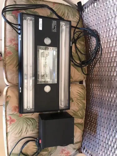 Luminária HQI Boyu 150w Aquário Marinho