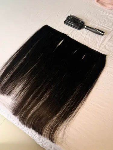 Vendo Cabelo natural brasileiro do Sul, 50 cm. Fio fino liso