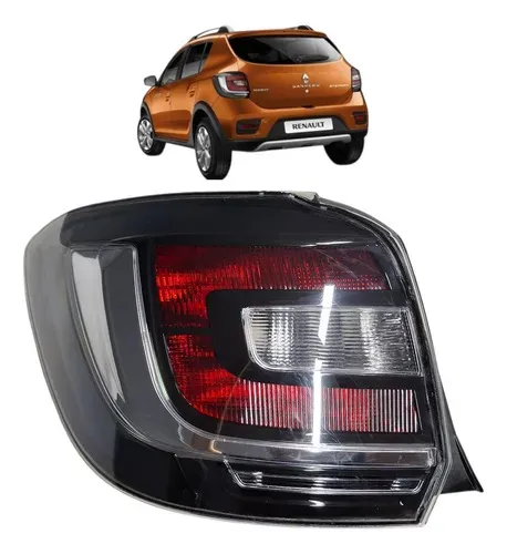 Lanterna Fume Traseira Esquerda Sandero Stepway 2015 A 2019 Esquerdo/motorista Tricolor