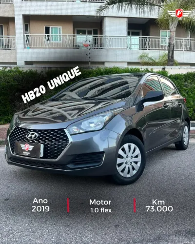 Hyundai HB20 Unique 1.0 Flex 12V Mec. 2019