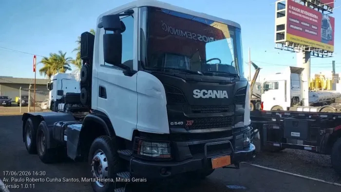 Scania G 540 A6X4 2022/2022 VAMOS SEMINOVOS Uberlândia
