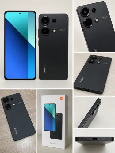 Smartphone Xiaomi Redmi Note 13 4G 6.6" Octa Core 256GB 8GB Camera Tripla - Preto -