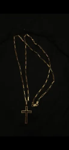 Corrente Ouro 18k Com Pingente