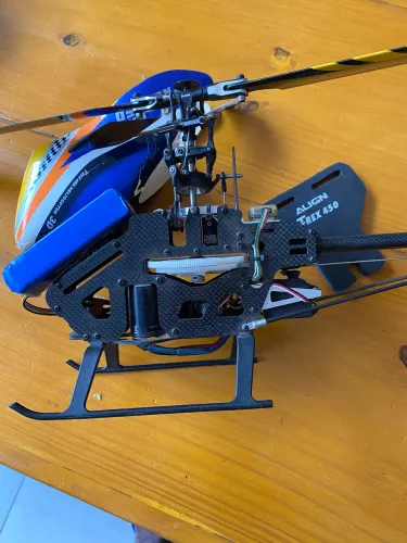 T-REX 450 Helicóptero de fibra carbono 