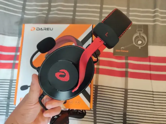 Headset Gamer Rgb 7.1 Para Jogo Usb - Dareu EH745