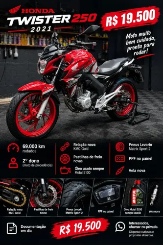 Cb twister 250 abs 2021