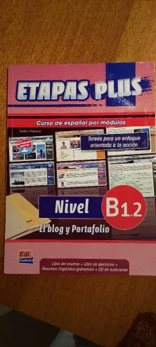 Livro de Espanhol - Etapas Plus Nível B 1.2