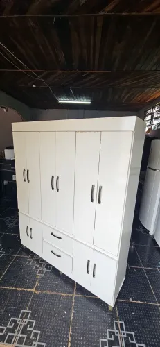 guarda roupa casal medio usado marcas de uso ENTREGO MONTADO