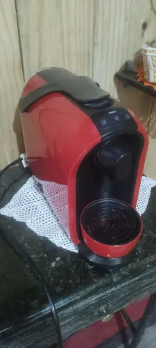 Máquina de café troca pôr um celular 