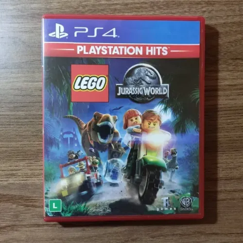 Lego Jurassic World O Mundo Dos Dinossauros - Jogo PS4 - Mídia física