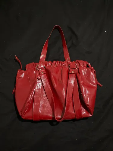 Bolsa Vermelha Vinil