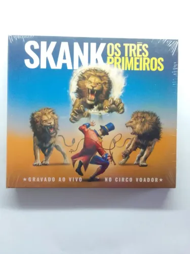 CD DUPLO SKANK (2019) OS TRÊS PRIMEIROS - LACRADO