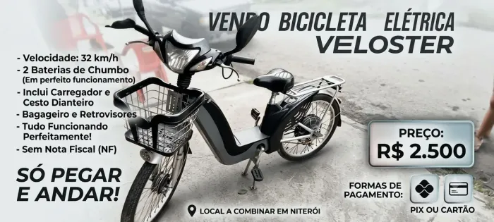 Bicicleta Elétrica Veloster