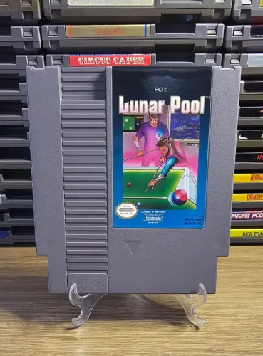 Jogo Lunar Pool para Nes Nintendinho