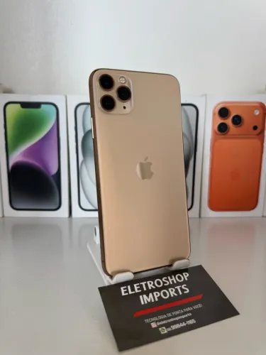 iPhone 11 Pro Max 256GB Gold Dourado - Ótimo Estado