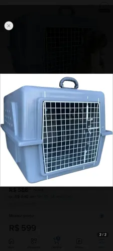 Caixa de transporte para pet n°5