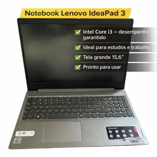 Notebook Lenovo IdeaPad I3 4GB 1TB