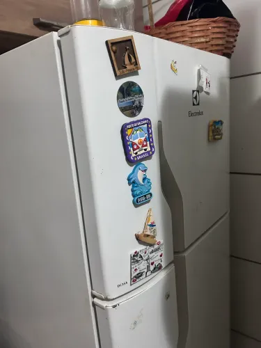 Geladeira com defeito