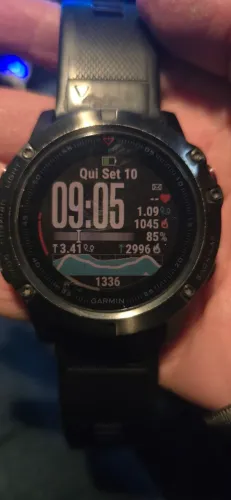 Garmin Fenix 5X Sapphire - GPS, Mapas Integrados - Ótimo Estado
