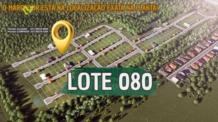 Terreno a Venda no mais novo loteamento cercado VALE DAS FIGUEIRAS em Gaspar SC