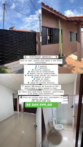 Casa a venda região do cpa Residencial Padova