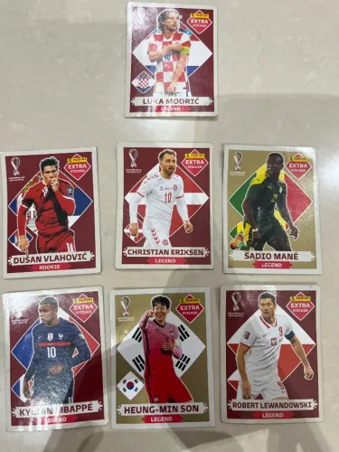 Figurinhas extra sticker legend 2022