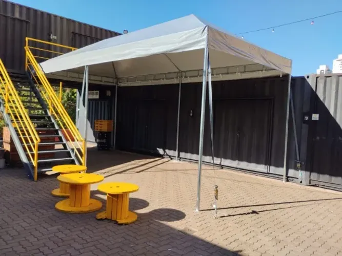 TENDA GALVANIZADA 8X4