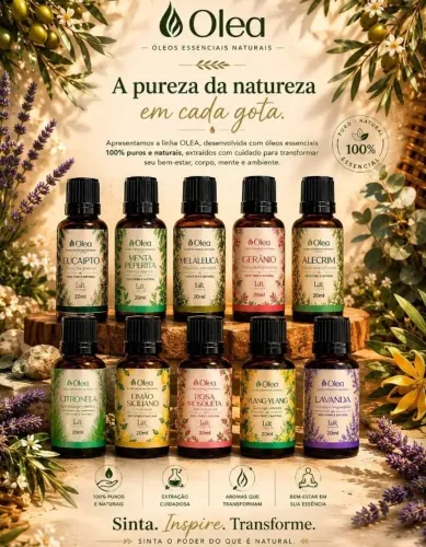 Óleo Essencial 20ml - 100% Puro