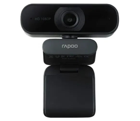 Webcam Rapoo Full HD com Auto Foco 5 Anos de Garantia C260 - RA021