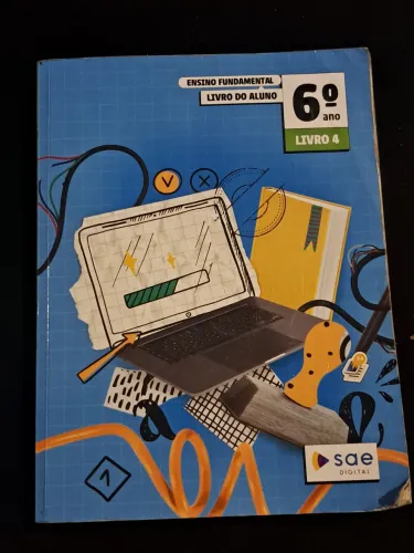 Livro  coleção  sae  usado, mas em branco sem nada escrito. 