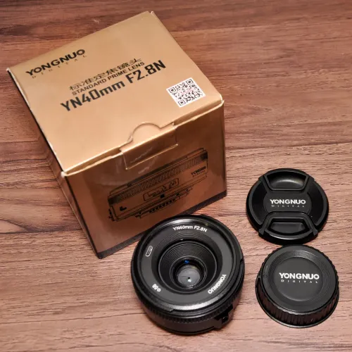 Vendo Lente Yongnuo 40mm 2.8 para Nikon Novíssima