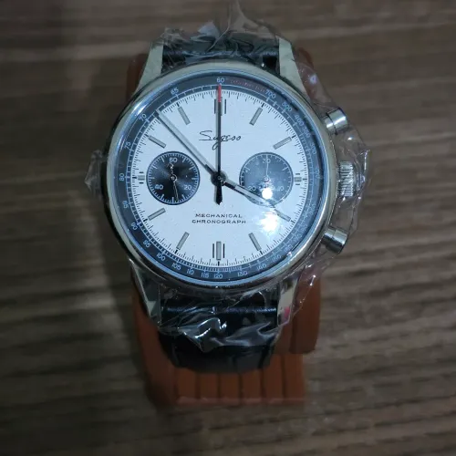 Relógio Sugess Panda Chronograph - Mecânico ST1901 - Novo - Lacrado - 10x sem juros